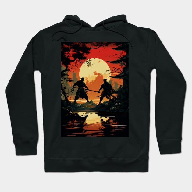 Samurai Garden Hoodie by Durro